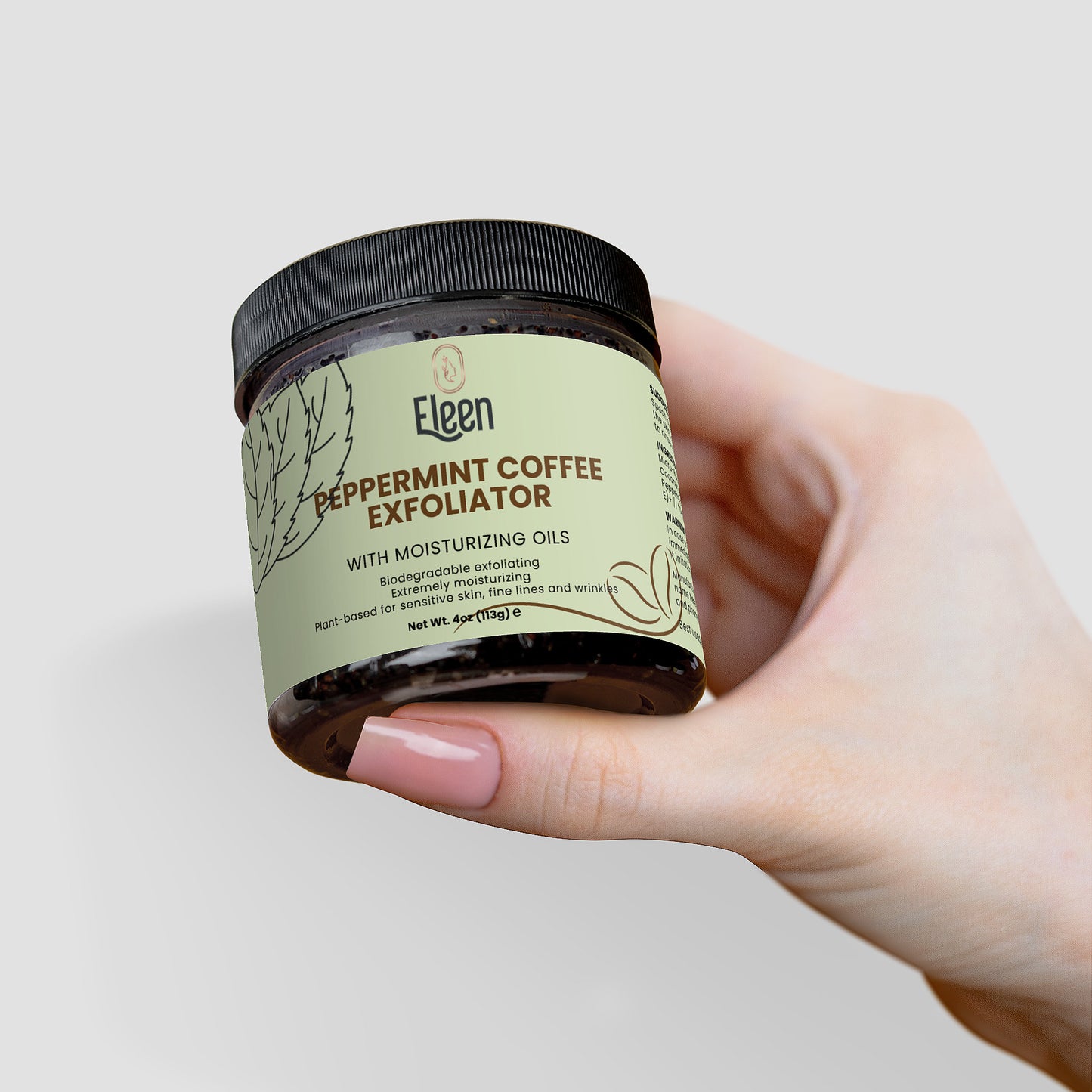 Peppermint Coffee Exfoliator